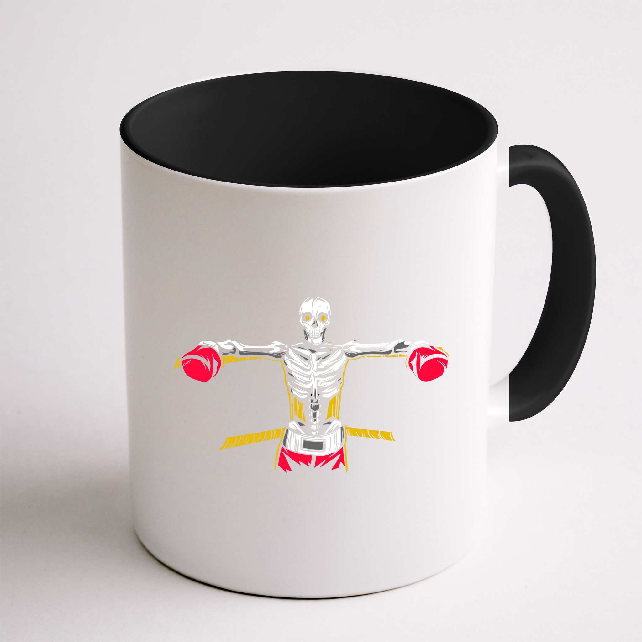 Boxing Skeleton Mug