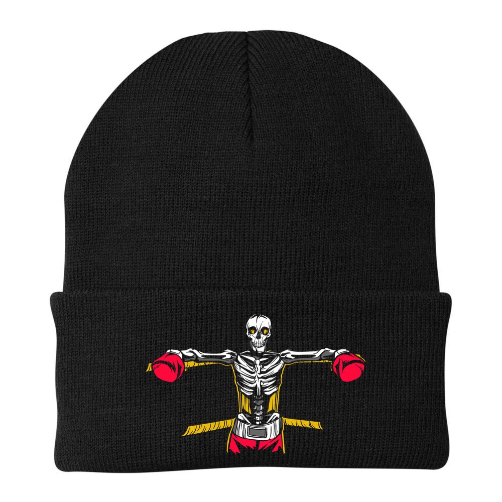 Boxing Skeleton Beanie