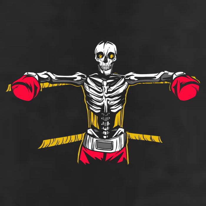 Boxing Skeleton Beanie