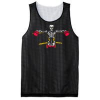 Boxing Skeleton Mesh Reversible Basketball Jersey Tank