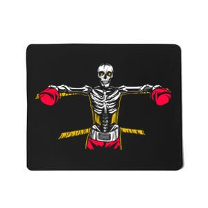 Boxing Skeleton Mousepad