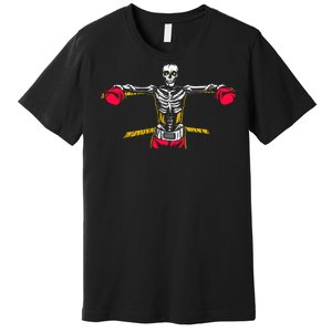 Boxing Skeleton Premium T-Shirt