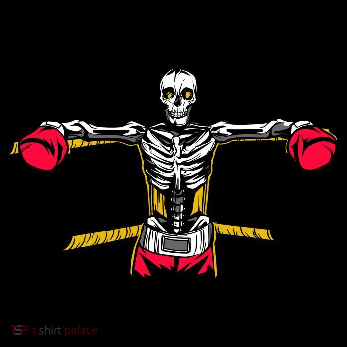 Boxing Skeleton Baby Bodysuit
