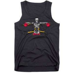 Boxing Skeleton Tank Top