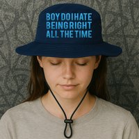 Boy Do I Hate Being Right All The Time Bucket Hat