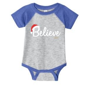 Believe Or You Will Get Socks Believe In Christmas Gift Infant Baby Jersey Bodysuit