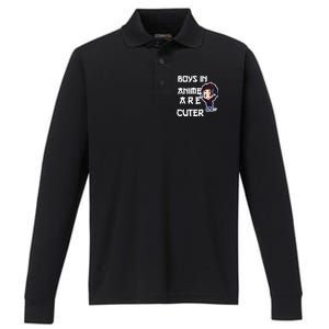 Boys In Anime Are Cuter Performance Long Sleeve Polo