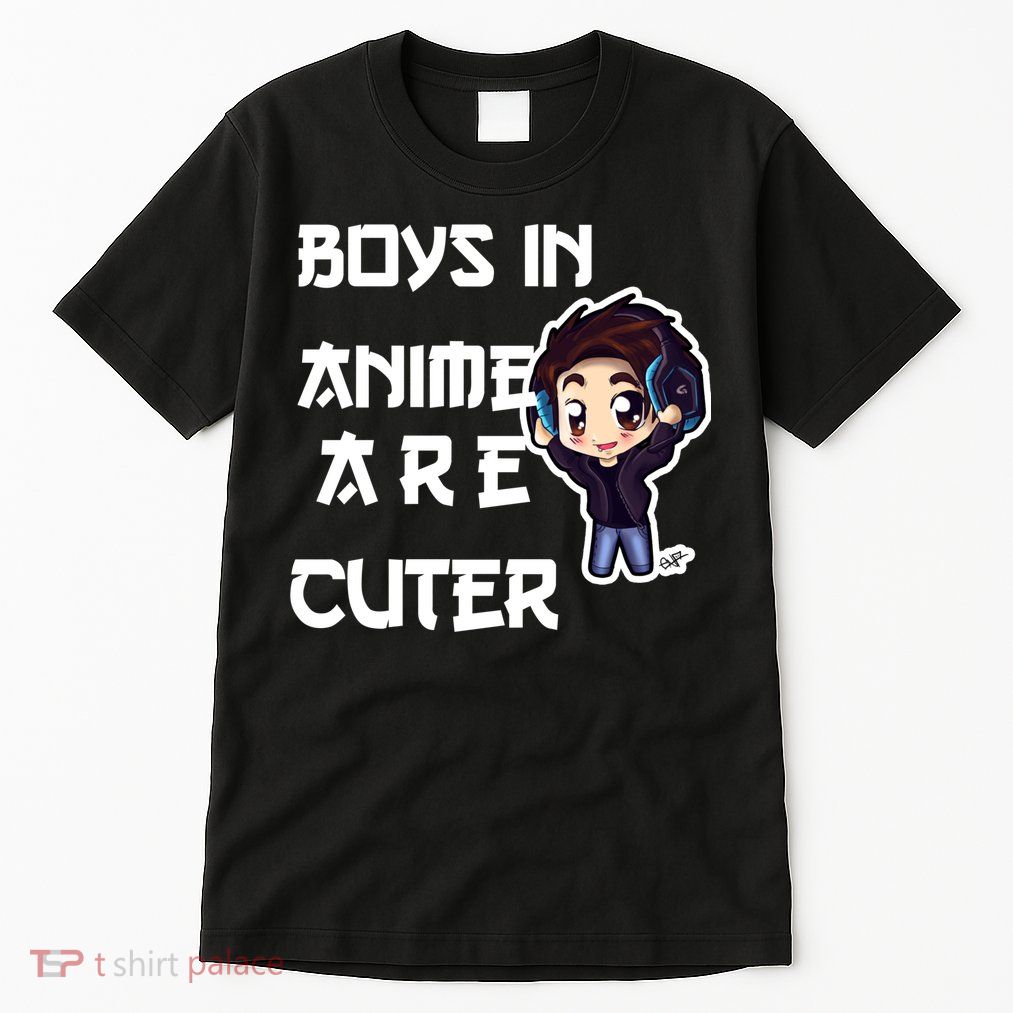 Boys In Anime Are Cuter Tall T-Shirt