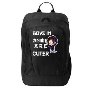 Boys In Anime Are Cuter City Backpack