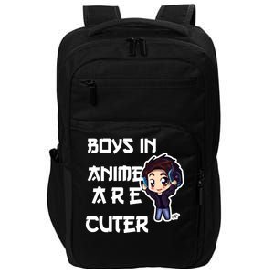 Boys In Anime Are Cuter Impact Tech Backpack