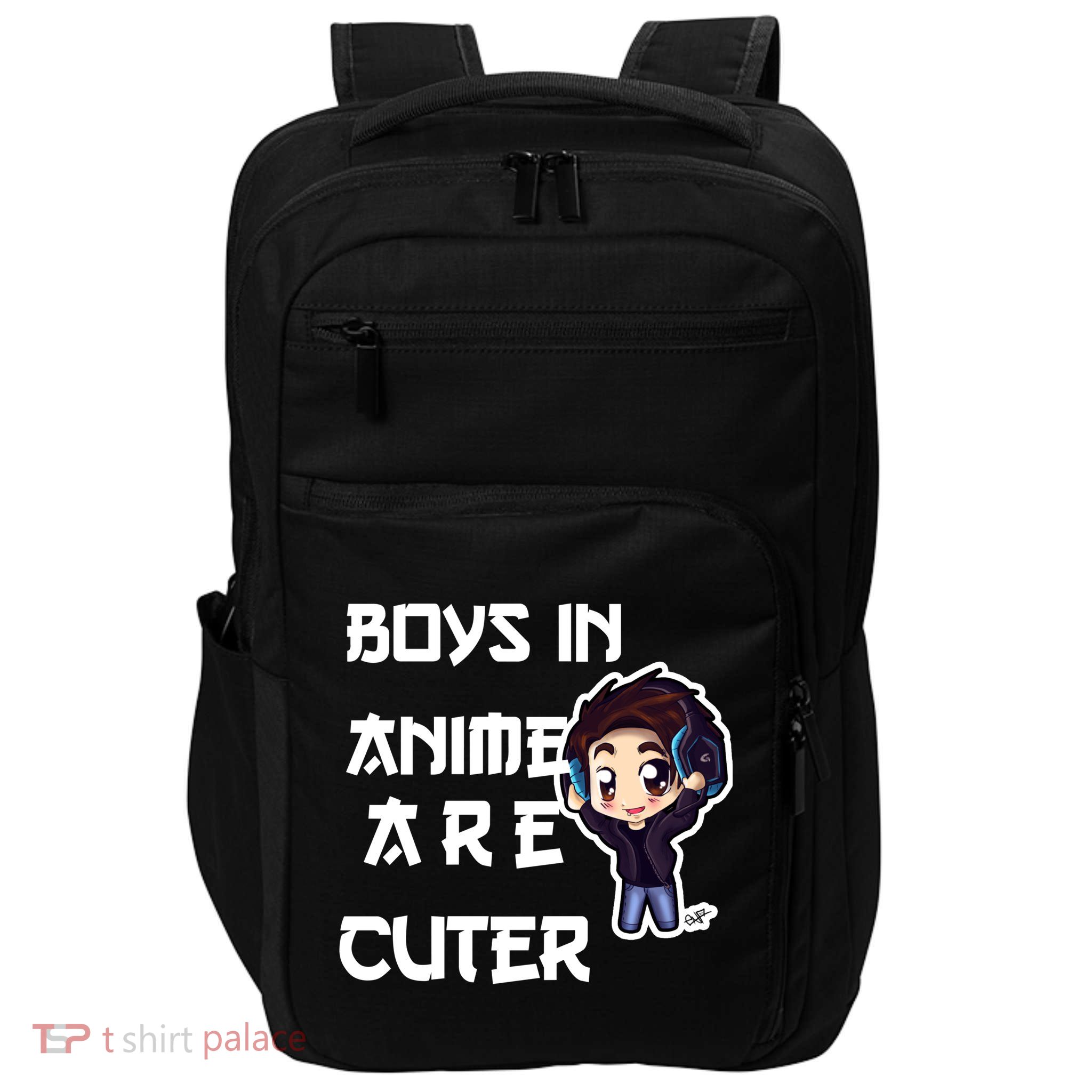 Boys In Anime Are Cuter Impact Tech Backpack