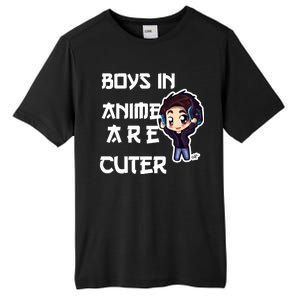 Boys In Anime Are Cuter Tall Fusion ChromaSoft Performance T-Shirt