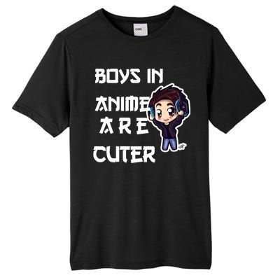 Boys In Anime Are Cuter Tall Fusion ChromaSoft Performance T-Shirt