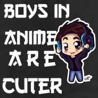 Boys In Anime Are Cuter 11oz C Handle Ceramic Mug