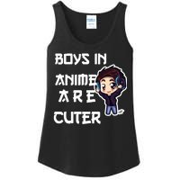 Boys In Anime Are Cuter Ladies Essential Tank