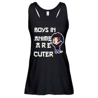 Boys In Anime Are Cuter Ladies Essential Flowy Tank