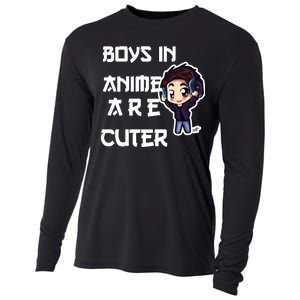 Boys In Anime Are Cuter Cooling Performance Long Sleeve Crew