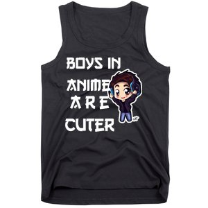 Boys In Anime Are Cuter Tank Top