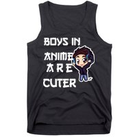 Boys In Anime Are Cuter Tank Top