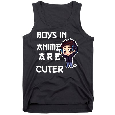 Boys In Anime Are Cuter Tank Top