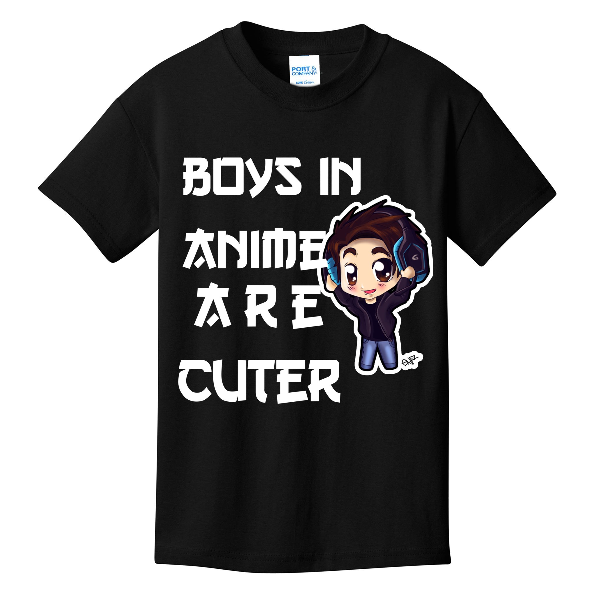 Boys In Anime Are Cuter Kids T-Shirt