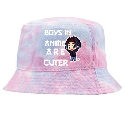 Boys In Anime Are Cuter Tie-Dyed Bucket Hat