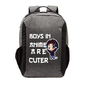 Boys In Anime Are Cuter Vector Backpack