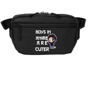 Boys In Anime Are Cuter Crossbody Pack