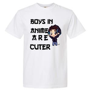 Boys In Anime Are Cuter Garment-Dyed Heavyweight T-Shirt