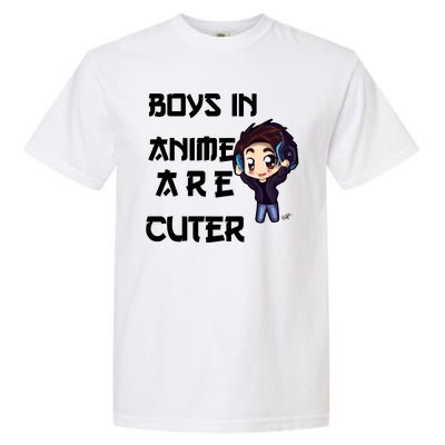 Boys In Anime Are Cuter Garment-Dyed Heavyweight T-Shirt