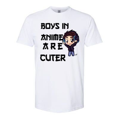 Boys In Anime Are Cuter Softstyle® CVC T-Shirt