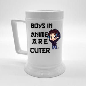 Boys In Anime Are Cuter Beer Stein