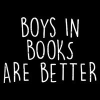 Boys In Books Are Better Funny 7-Panel Snapback Hat