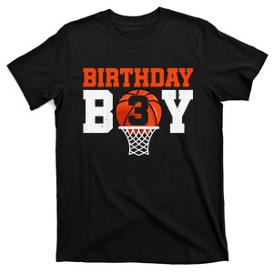 Basketball player 3 Years Old Basketball 3rd Bday T-Shirt