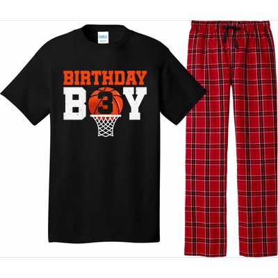 Basketball player 3 Years Old Basketball 3rd Bday Pajama Set