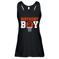 Basketball player 3 Years Old Basketball 3rd Bday Ladies Essential Flowy Tank