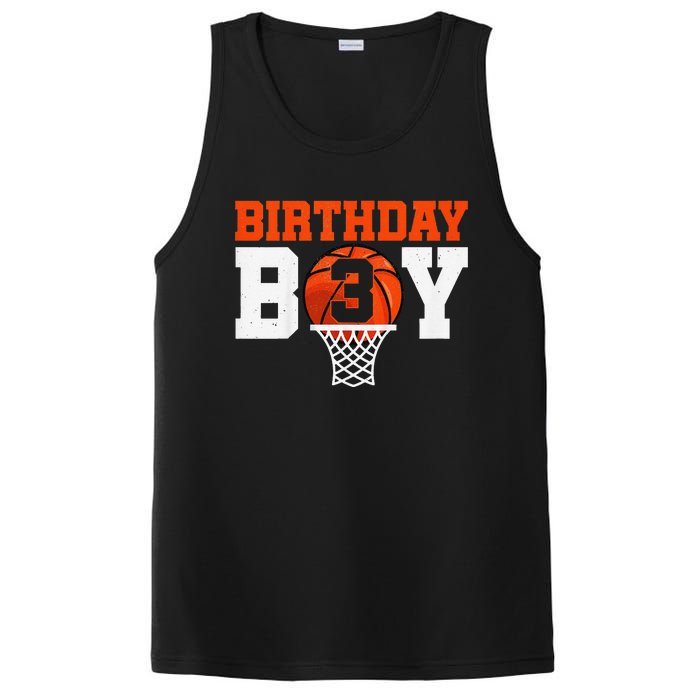 Basketball player 3 Years Old Basketball 3rd Bday PosiCharge Competitor Tank