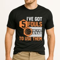 Basketball Player 5 Fouls - Funny Basketball Cooling Performance Crew T-Shirt