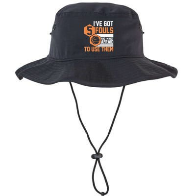 Basketball Player 5 Fouls - Funny Basketball Bucket Hat