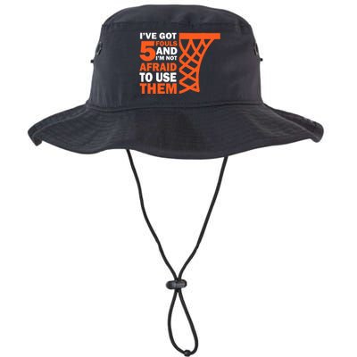 Basketball Player 5 Fouls - Hoops Baller Basketball Legacy Cool Fit Booney Bucket Hat