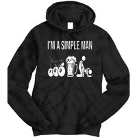 Billiard Pool 8ball Cue Billard Im A Simple Man Tie Dye Hoodie