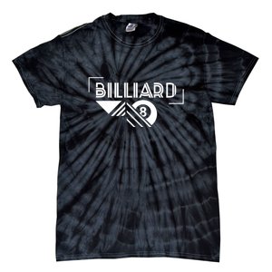 Billiards Pool 8 Ball Billiards Dad Gift For Father’s Day Tie-Dye T-Shirt