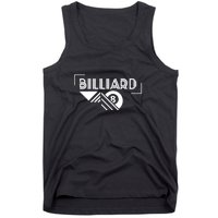 Billiards Pool 8 Ball Billiards Dad Gift For Father’s Day Tank Top