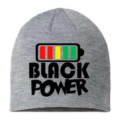 Black Power Afro American Melanin Black Lives Matter Cute Gift Sustainable Beanie