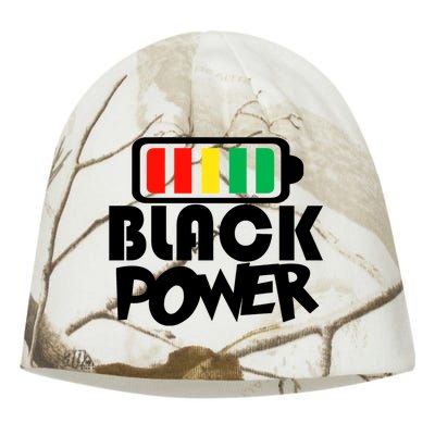 Black Power Afro American Melanin Black Lives Matter Cute Gift Kati - Camo Knit Beanie