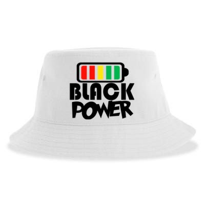 Black Power Afro American Melanin Black Lives Matter Cute Gift Sustainable Bucket Hat