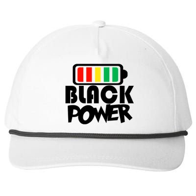 Black Power Afro American Melanin Black Lives Matter Cute Gift Snapback Five-Panel Rope Hat