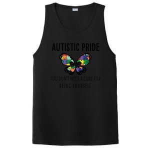 Butterfly Puzzle Autistic Pride Autism Awareness Acceptance Great Gift PosiCharge Competitor Tank