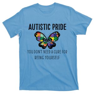 Butterfly Puzzle Autistic Pride Autism Awareness Acceptance Great Gift T-Shirt