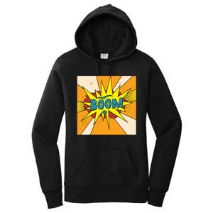 Boom Pop Art Women's Pullover Hoodie